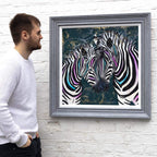 When Two Becomes One - Original - SOLD by artist Rozanne Bell - Wyecliffe Galleries