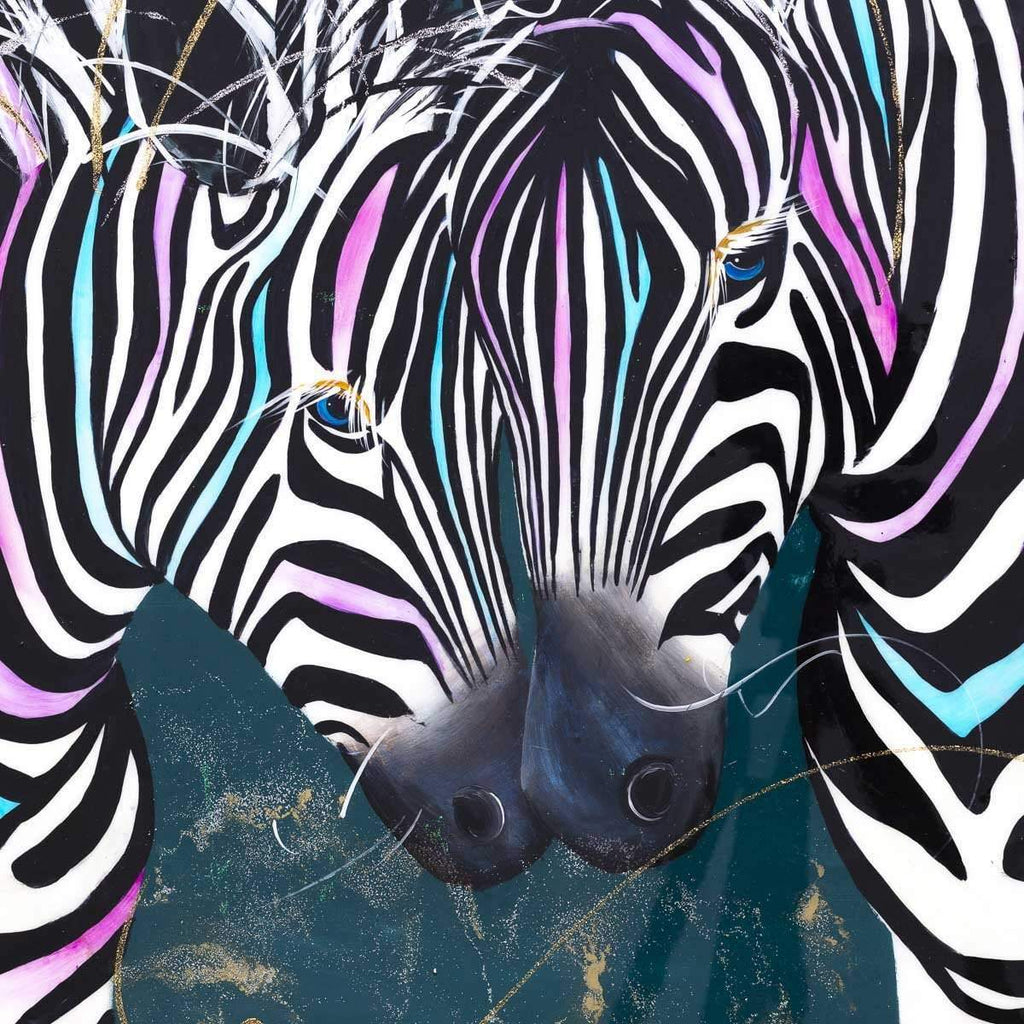 When Two Becomes One - Original - SOLD by artist Rozanne Bell - Wyecliffe Galleries