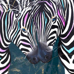 When Two Becomes One - Original - SOLD by artist Rozanne Bell - Wyecliffe Galleries