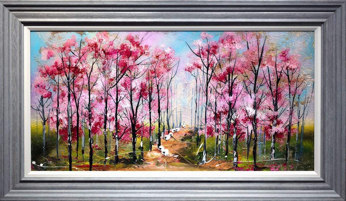 When We're Together - Original - SOLD by artist Rozanne Bell - Wyecliffe Galleries