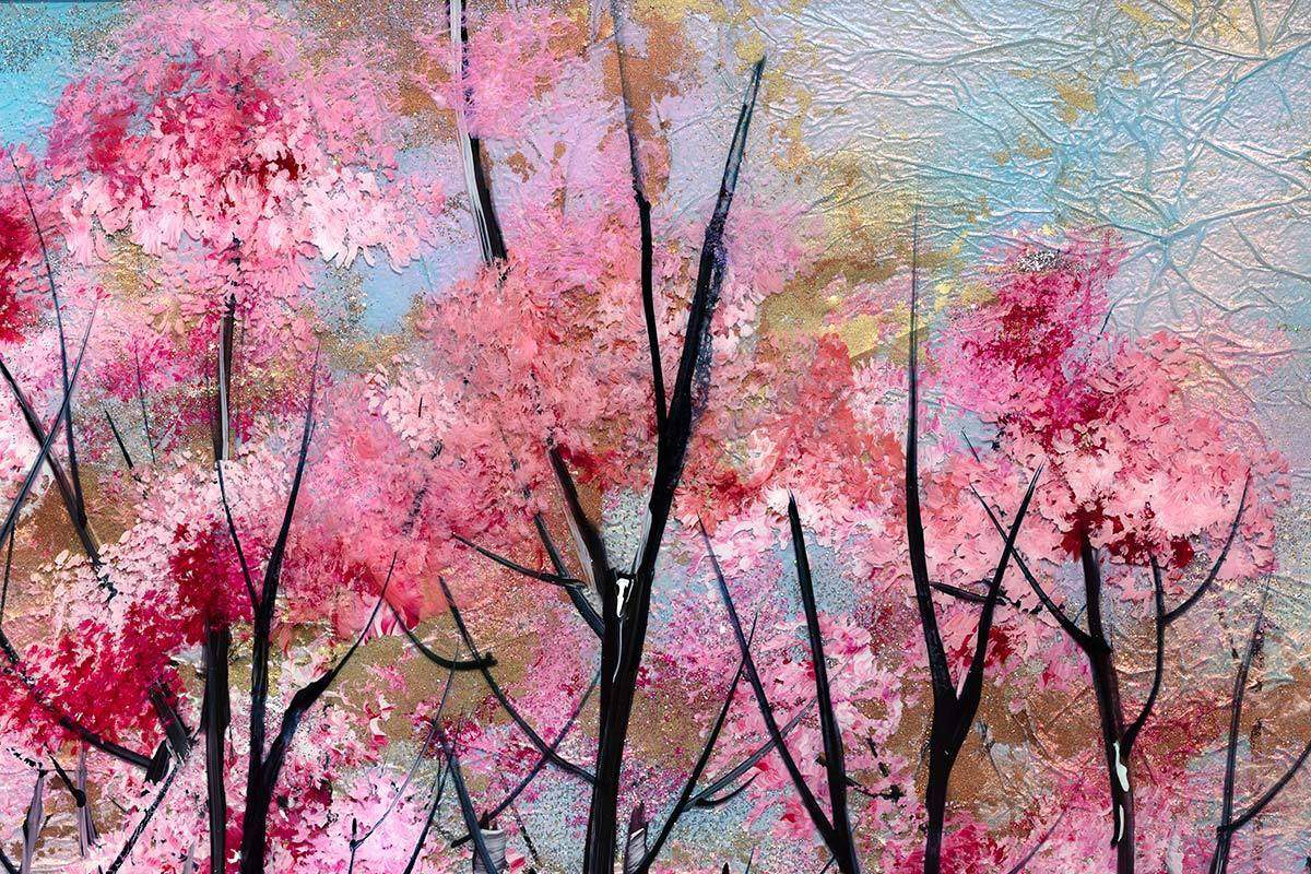 When We're Together - Original - SOLD by artist Rozanne Bell - Wyecliffe Galleries