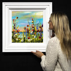 Wild Blooms - Original - SOLD by artist Rozanne Bell - Wyecliffe Galleries