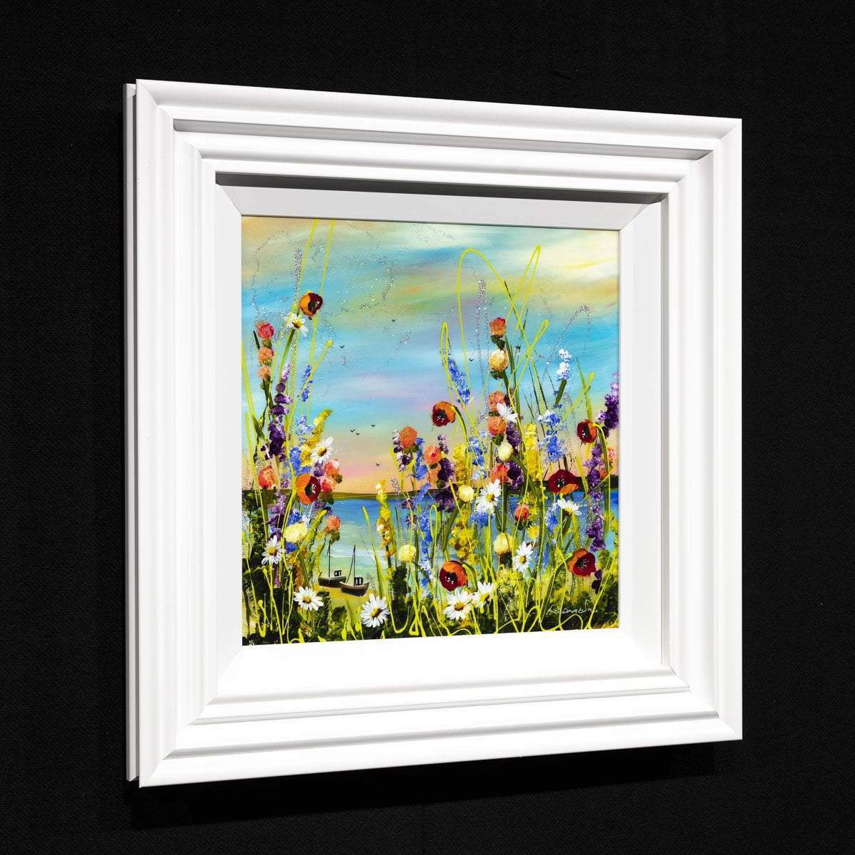 Wild Blooms - Original - SOLD by artist Rozanne Bell - Wyecliffe Galleries