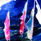 Wild Waters - Original - SOLD by artist Rozanne Bell - Wyecliffe Galleries