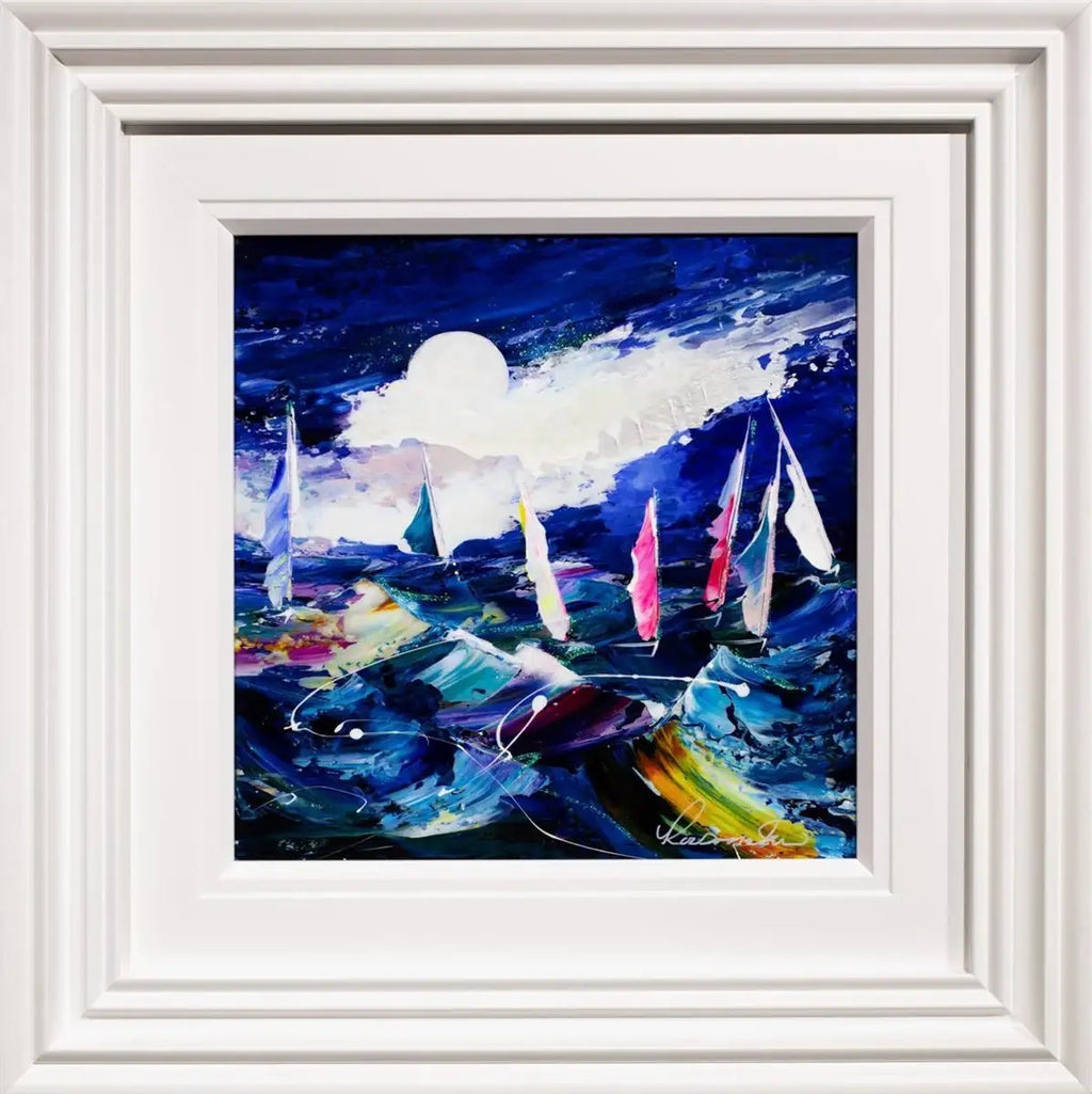 Wild Waters - Original - SOLD by artist Rozanne Bell - Wyecliffe Galleries