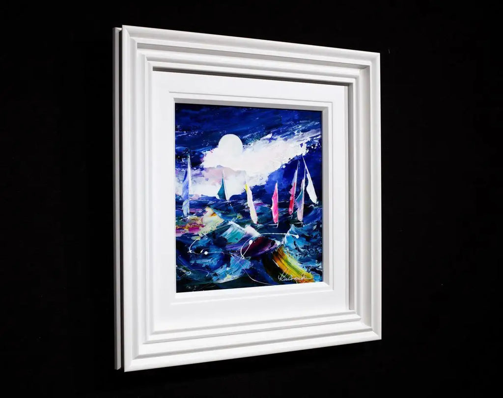 Wild Waters - Original - SOLD by artist Rozanne Bell - Wyecliffe Galleries