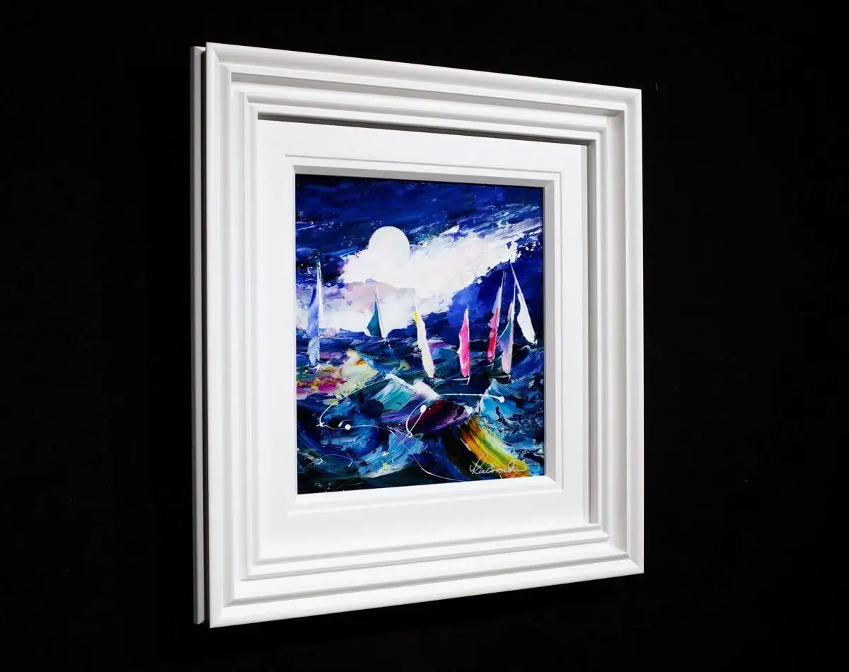 Wild Waters - Original - SOLD by artist Rozanne Bell - Wyecliffe Galleries