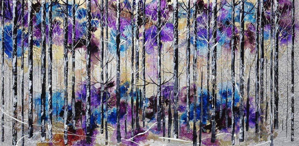 Wildest Moments I - Original - SOLD by artist Rozanne Bell - Wyecliffe Galleries