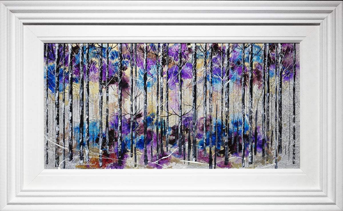 Wildest Moments I - Original - SOLD by artist Rozanne Bell - Wyecliffe Galleries