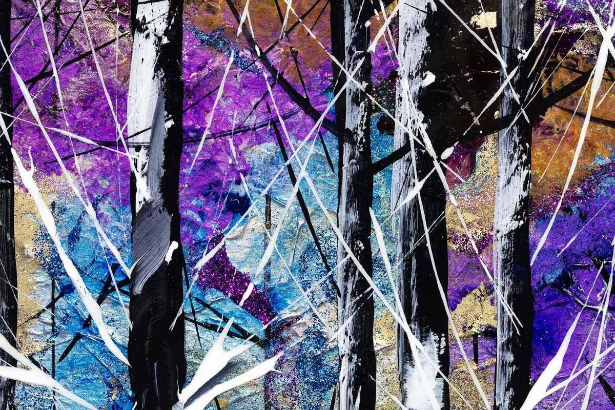 Wildest Moments I - Original - SOLD by artist Rozanne Bell - Wyecliffe Galleries