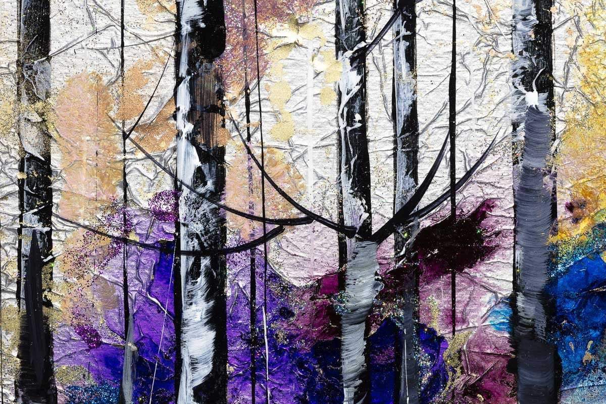 Wildest Moments I - Original - SOLD by artist Rozanne Bell - Wyecliffe Galleries