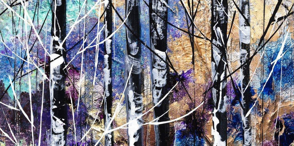 Wildest Moments II - Original - SOLD by artist Rozanne Bell - Wyecliffe Galleries