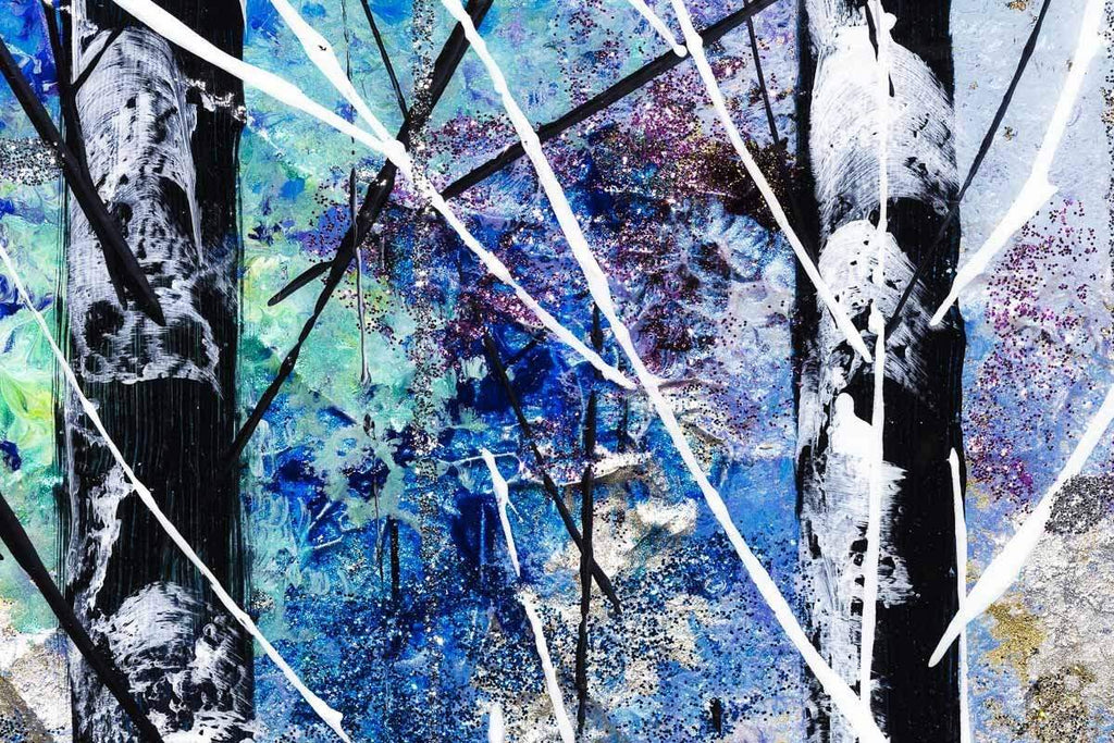 Wildest Moments II - Original - SOLD by artist Rozanne Bell - Wyecliffe Galleries