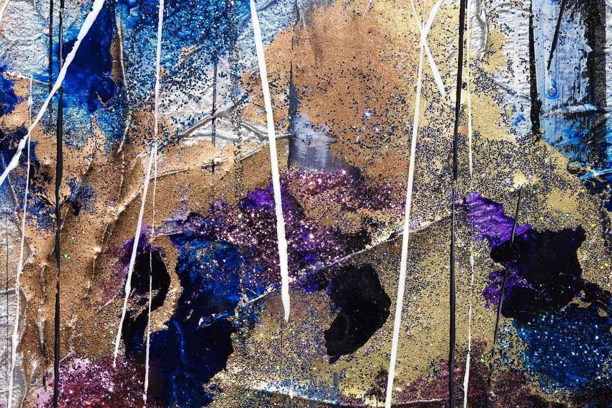 Wildest Moments II - Original - SOLD by artist Rozanne Bell - Wyecliffe Galleries