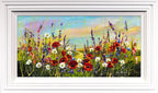 Wildflower Meadow I - Original - SOLD by artist Rozanne Bell - Wyecliffe Galleries