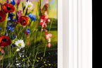 Wildflower Meadow I - Original - SOLD by artist Rozanne Bell - Wyecliffe Galleries