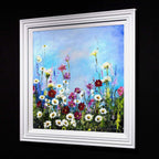 Wildflower's in Bloom - Original - SOLD by artist Rozanne Bell - Wyecliffe Galleries