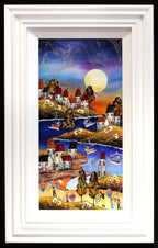 Windmill Bay - SOLD by artist Rozanne Bell - Wyecliffe Galleries