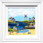 Windmill Cove II - Original - SOLD by artist Rozanne Bell - Wyecliffe Galleries