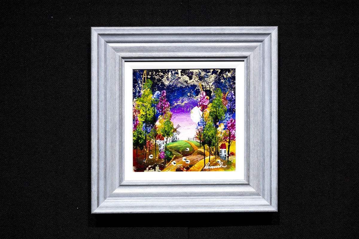 Windmill on the Hill - Original - SOLD by artist Rozanne Bell - Wyecliffe Galleries