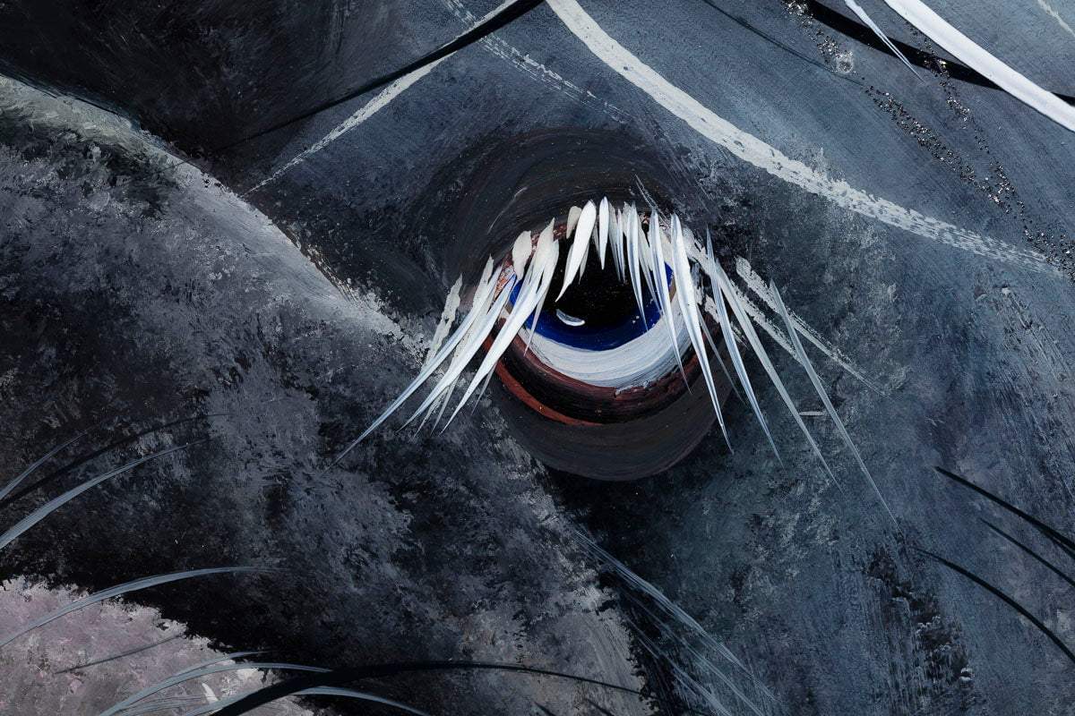 Winston Walrus - Original - SOLD by artist Rozanne Bell - Wyecliffe Galleries