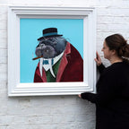 Winston Walrus - Original - SOLD by artist Rozanne Bell - Wyecliffe Galleries
