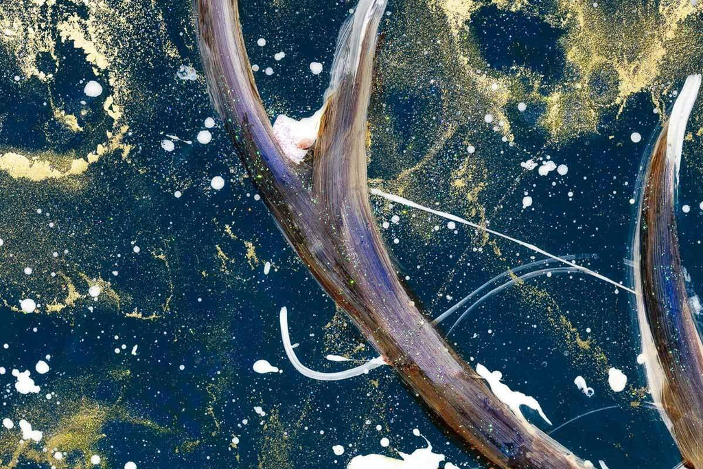 Winter Calls - Original - SOLD by artist Rozanne Bell - Wyecliffe Galleries