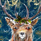 Winter Calls - Original - SOLD by artist Rozanne Bell - Wyecliffe Galleries