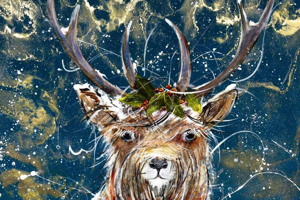 Winter Calls - Original - SOLD by artist Rozanne Bell - Wyecliffe Galleries