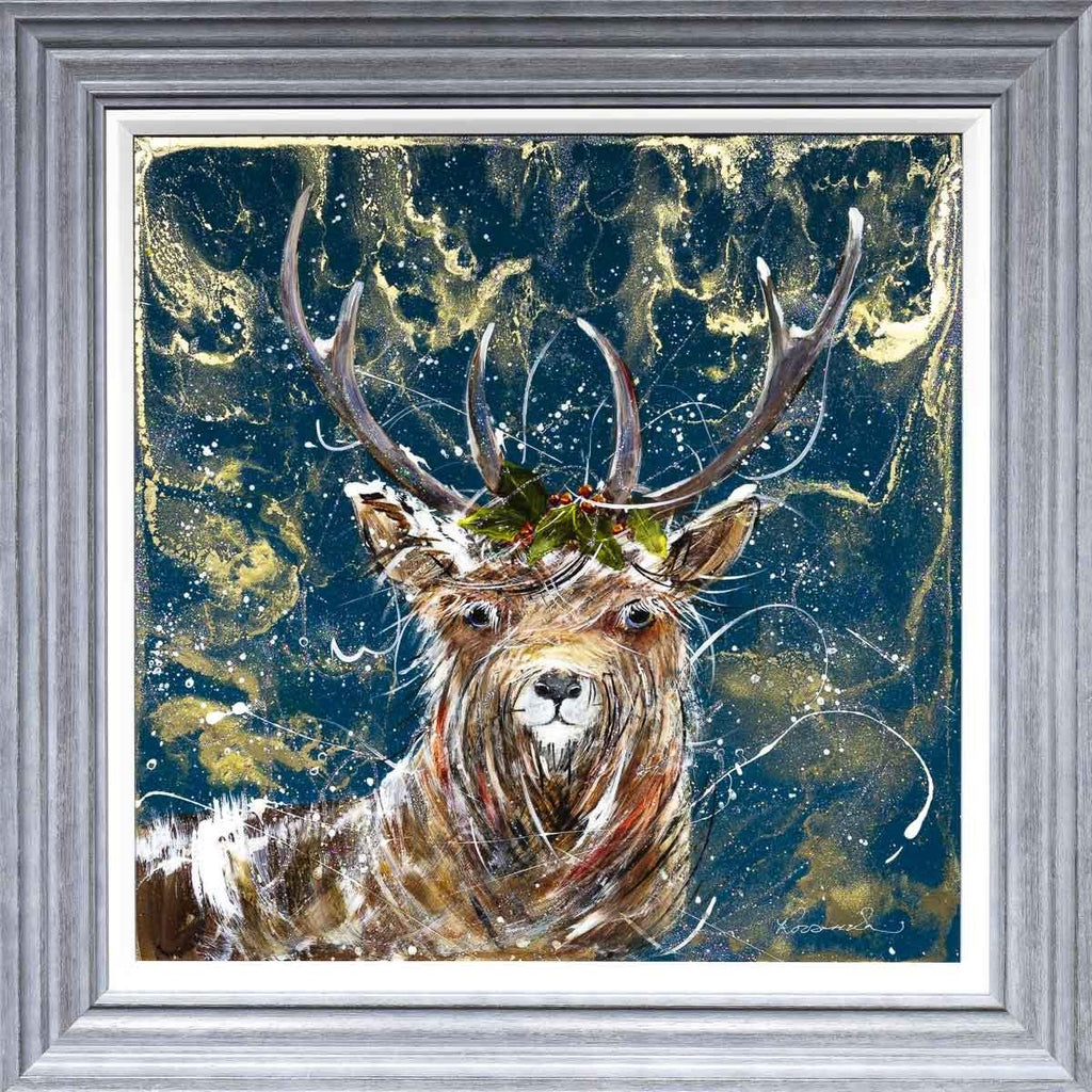 Winter Calls - Original - SOLD by artist Rozanne Bell - Wyecliffe Galleries