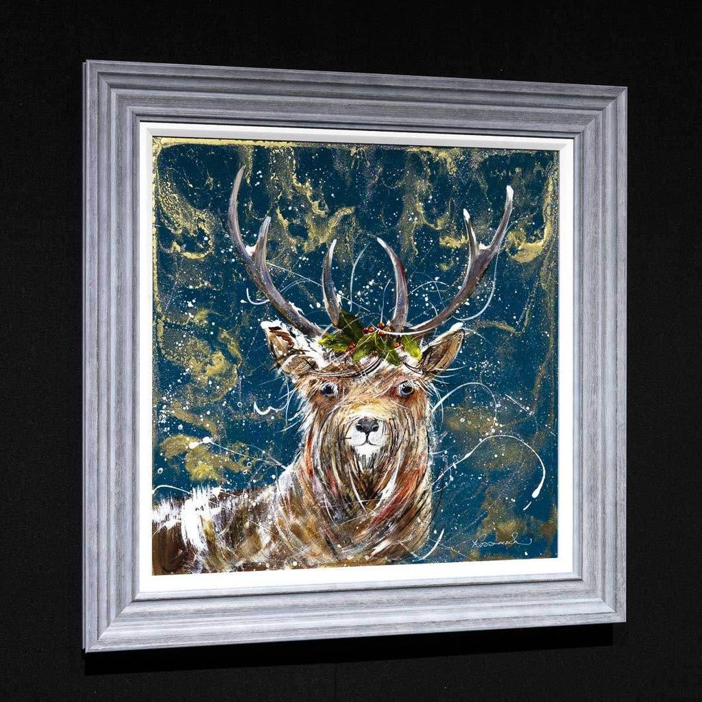 Winter Calls - Original - SOLD by artist Rozanne Bell - Wyecliffe Galleries