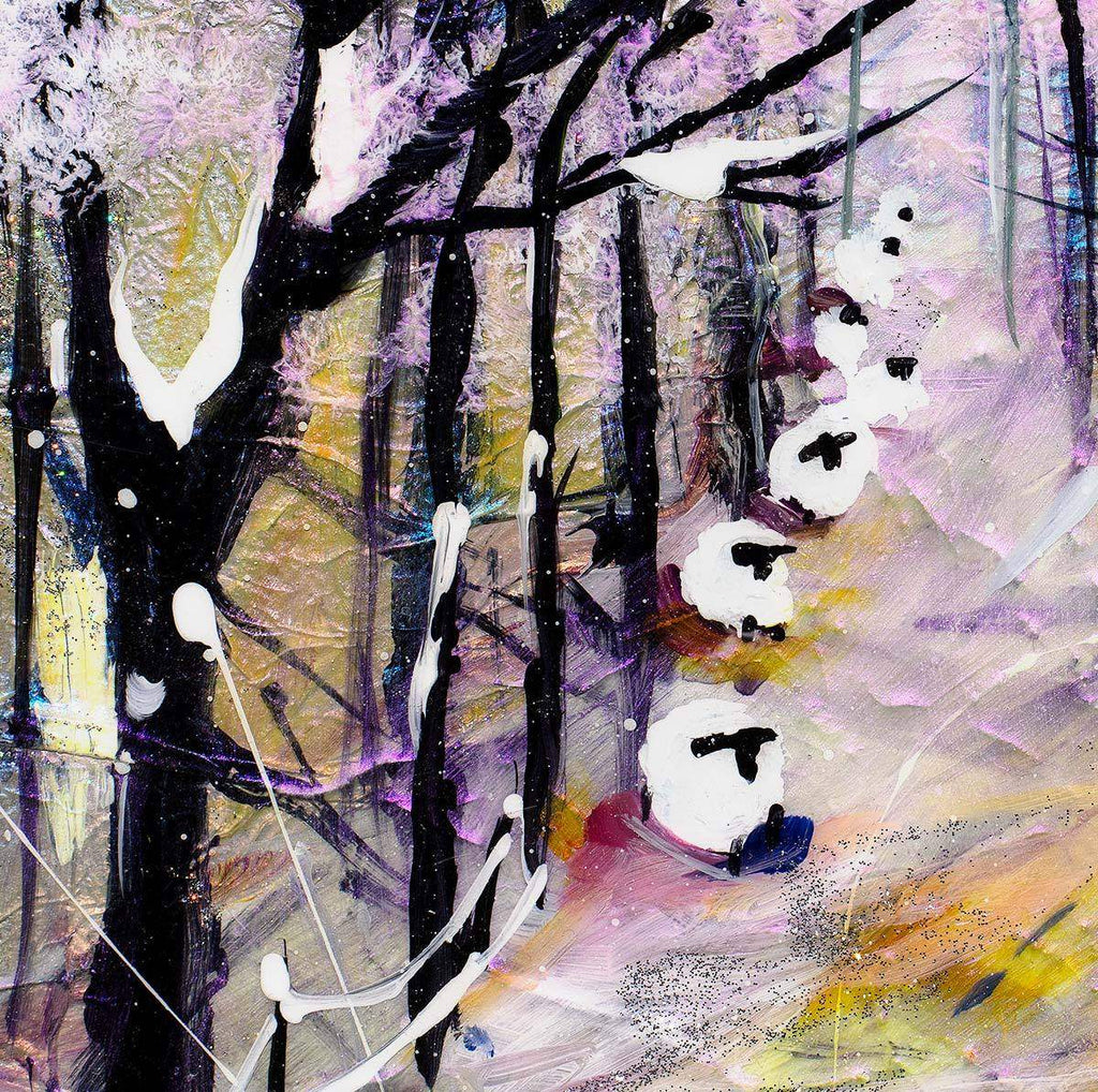 Winter Colour I - Original - SOLD by artist Rozanne Bell - Wyecliffe Galleries