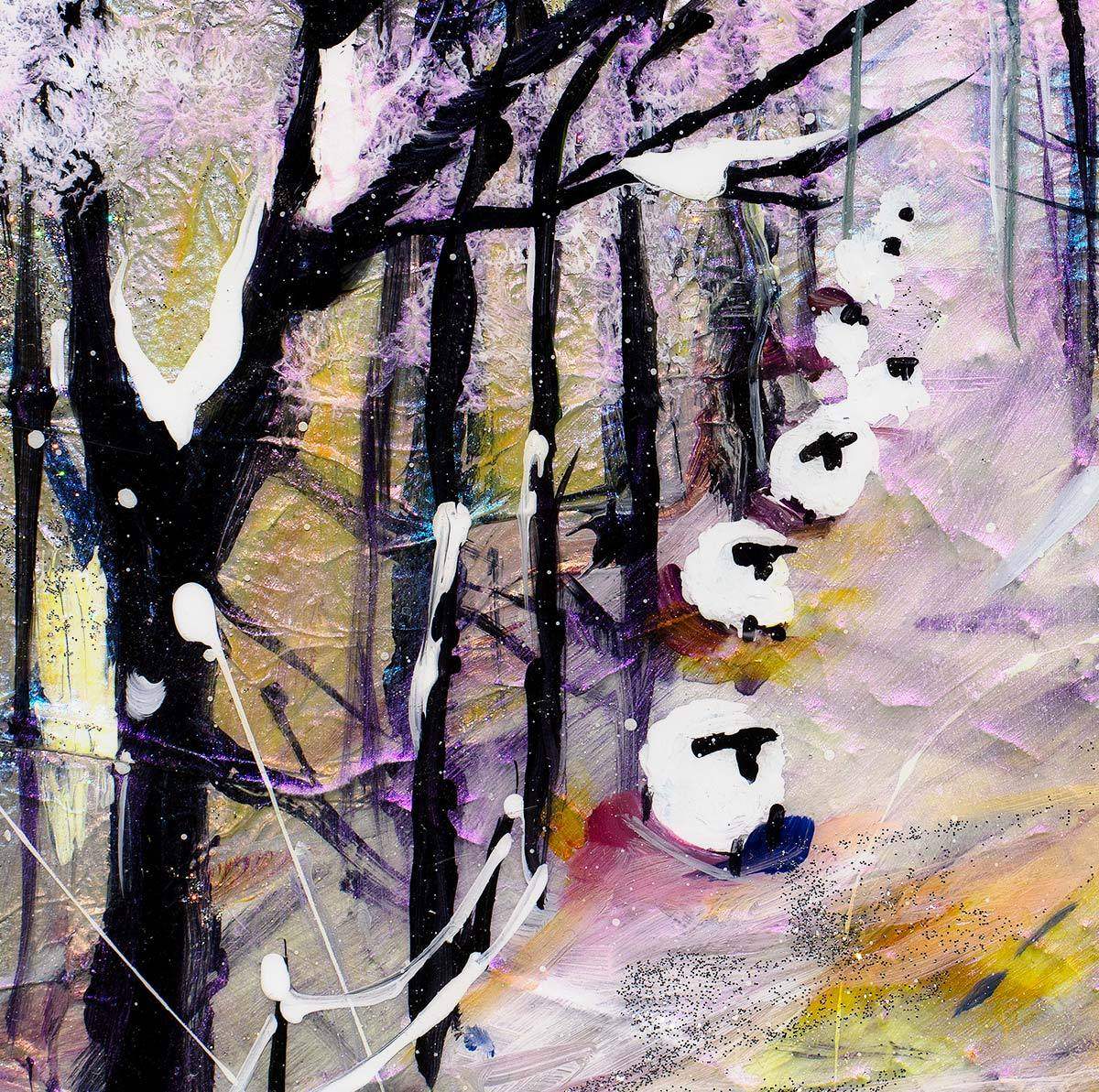 Winter Colour I - Original - SOLD by artist Rozanne Bell - Wyecliffe Galleries