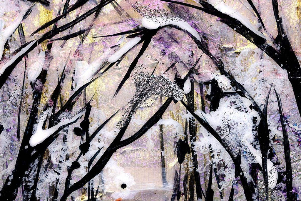 Winter Colour II -Original - SOLD by artist Rozanne Bell - Wyecliffe Galleries