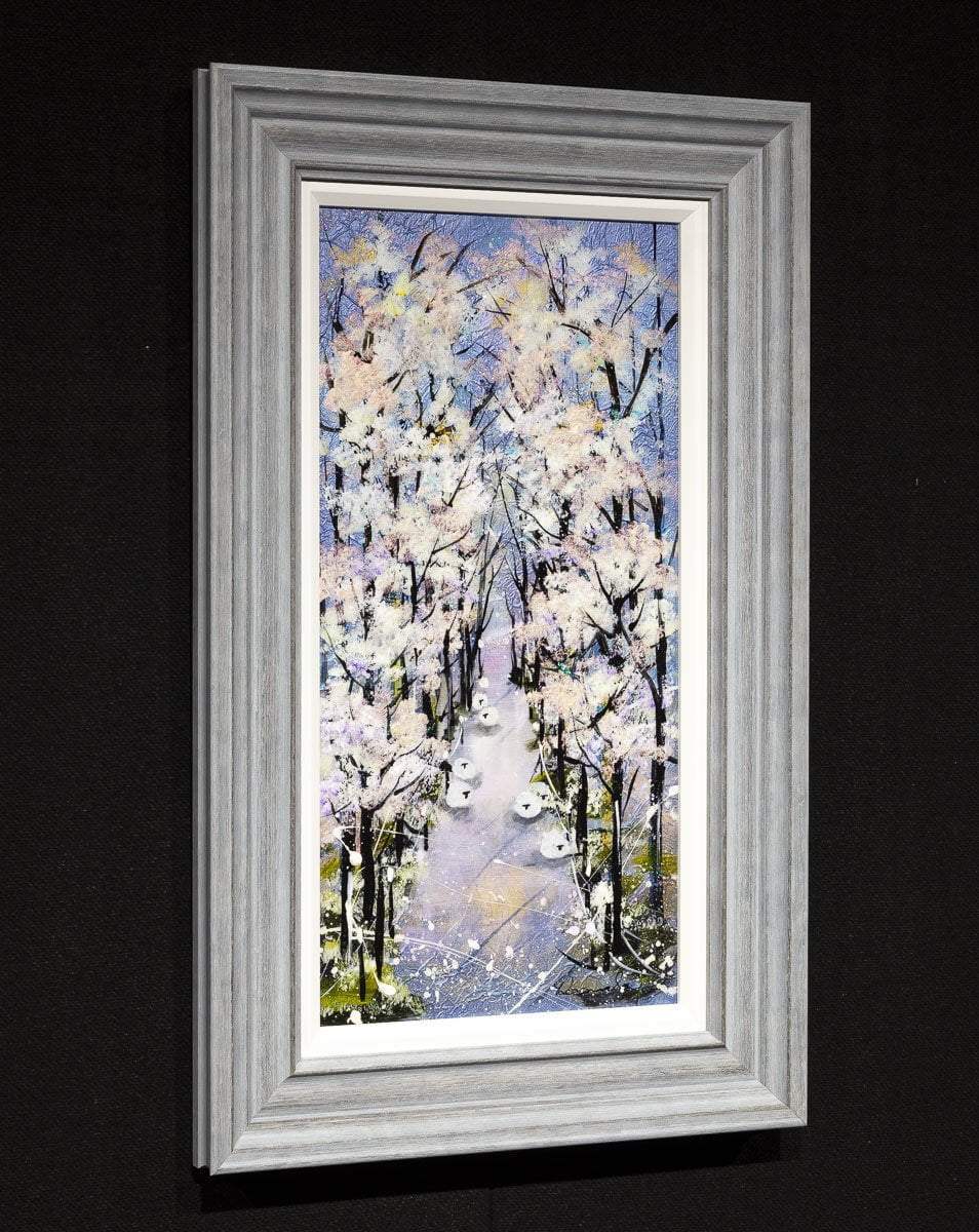 Winter Walks - Original - SOLD by artist Rozanne Bell - Wyecliffe Galleries