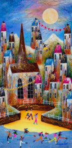 Winter Wonderland - SOLD by artist Rozanne Bell - Wyecliffe Galleries