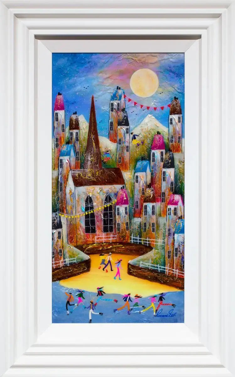 Winter Wonderland - SOLD by artist Rozanne Bell - Wyecliffe Galleries