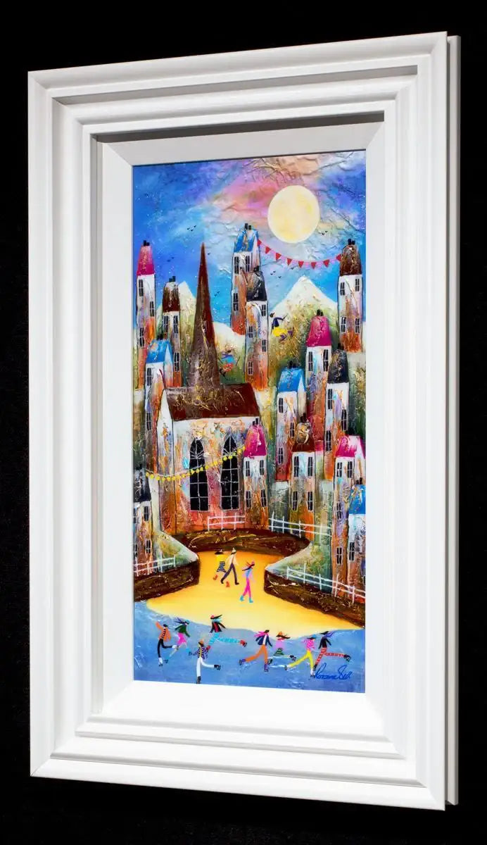 Winter Wonderland - SOLD by artist Rozanne Bell - Wyecliffe Galleries