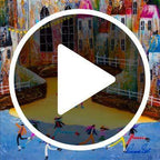 Winter Wonderland - SOLD by artist Rozanne Bell - Wyecliffe Galleries