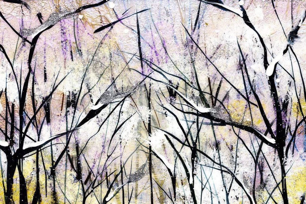 Winters Beauty II - Original - SOLD by artist Rozanne Bell - Wyecliffe Galleries