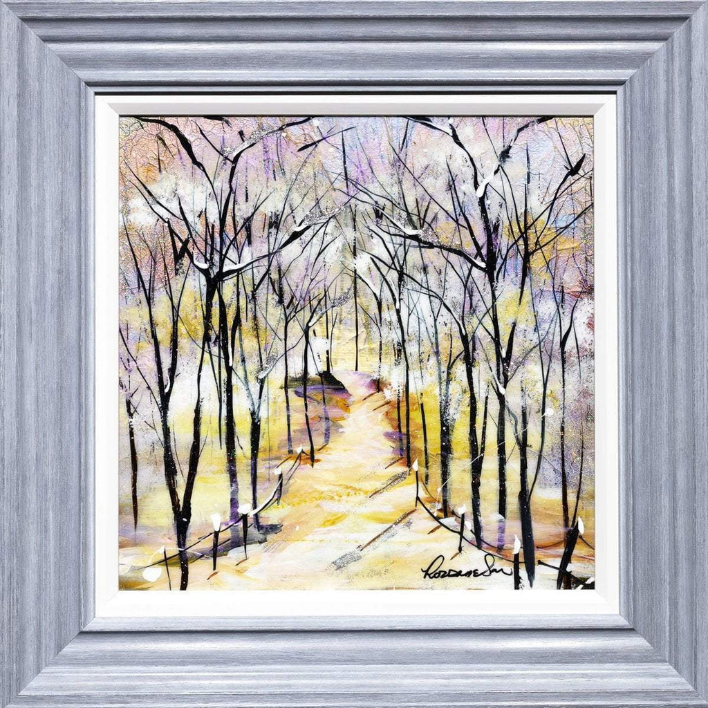 Winters Beauty II - Original - SOLD by artist Rozanne Bell - Wyecliffe Galleries