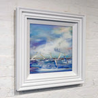 Within The Blue - Original - SOLD by artist Rozanne Bell - Wyecliffe Galleries