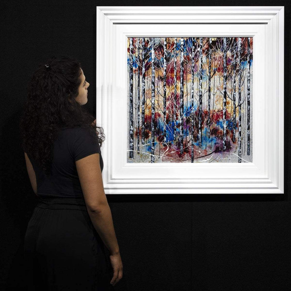 Woodland Paradise - Original - SOLD by artist Rozanne Bell - Wyecliffe Galleries