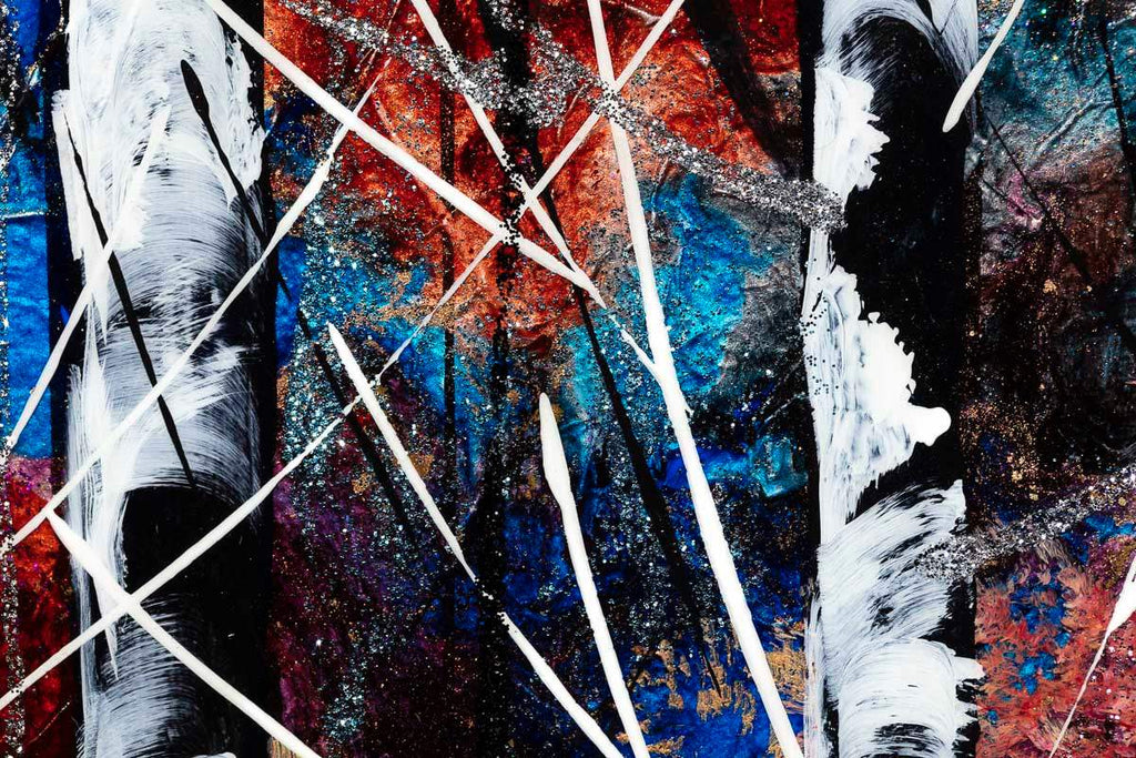 Woodland Paradise - Original - SOLD by artist Rozanne Bell - Wyecliffe Galleries