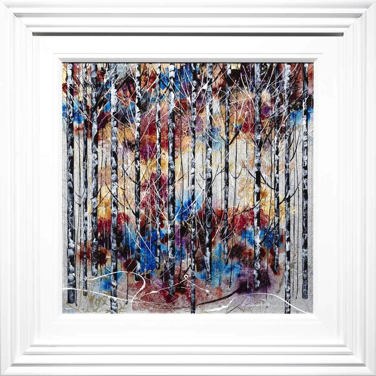 Woodland Paradise - Original - SOLD by artist Rozanne Bell - Wyecliffe Galleries