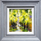 Woodland Walk - Original - SOLD by artist Rozanne Bell - Wyecliffe Galleries