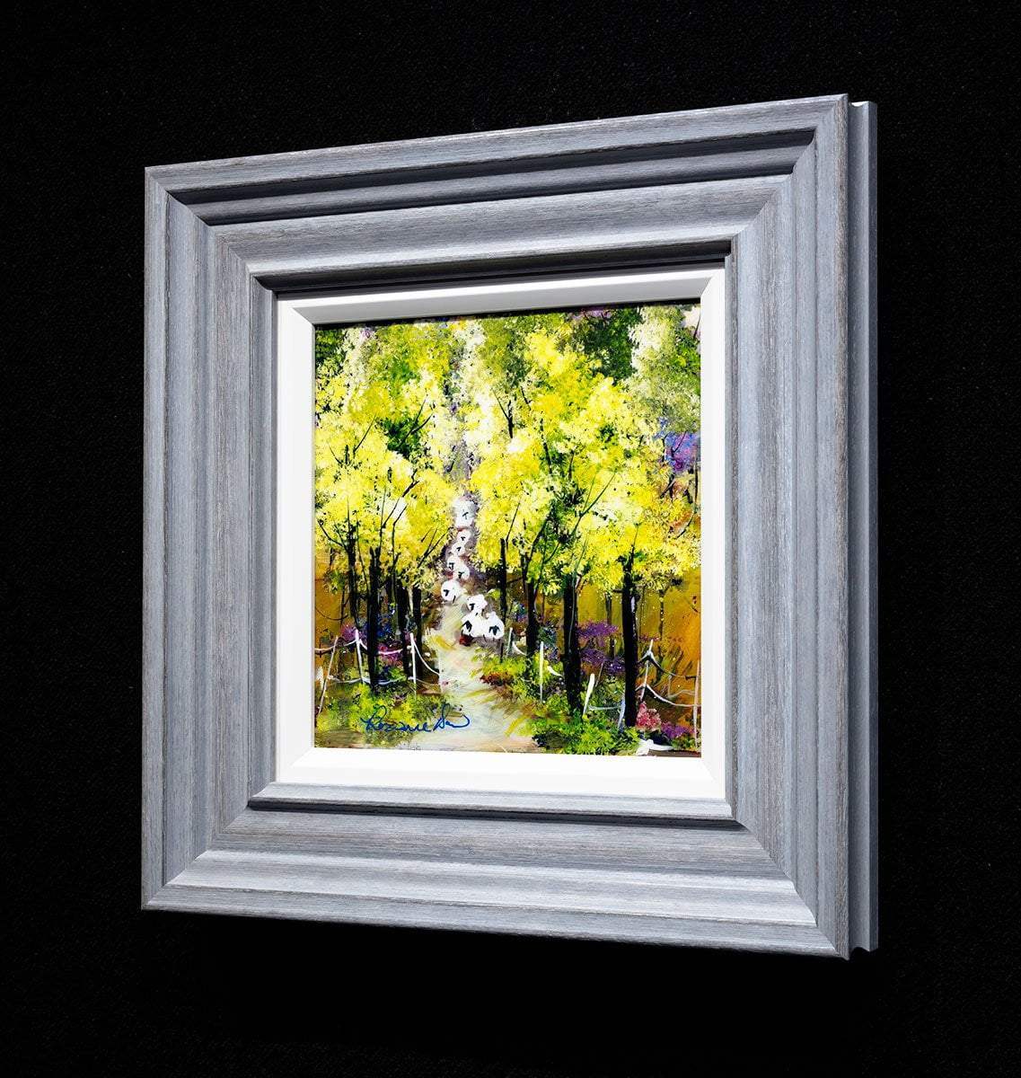 Woodland Walk - Original - SOLD by artist Rozanne Bell - Wyecliffe Galleries