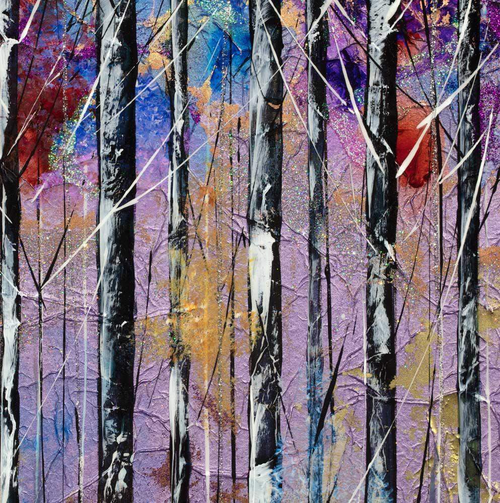 Woodland Wander - Original - SOLD by artist Rozanne Bell - Wyecliffe Galleries