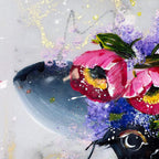 Work it Baby! - Original - SOLD by artist Rozanne Bell - Wyecliffe Galleries