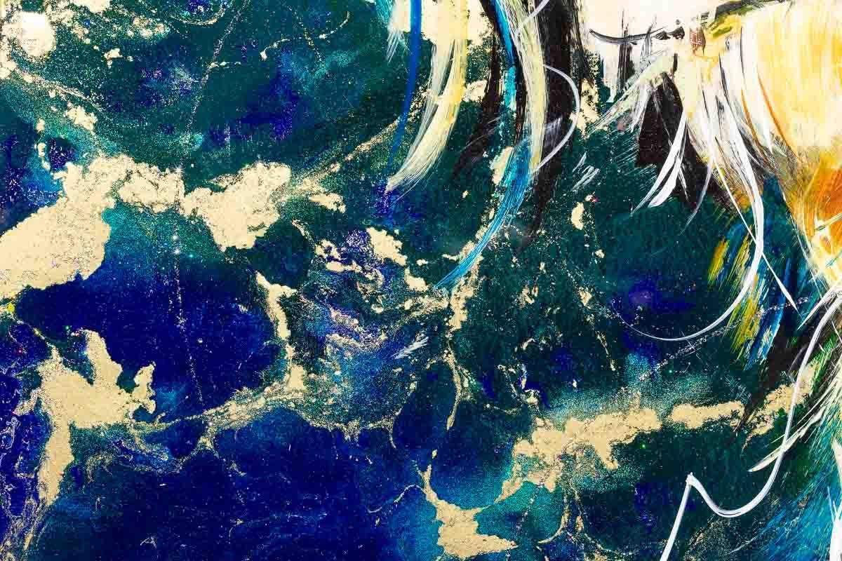 Yolanda - Original - SOLD by artist Rozanne Bell - Wyecliffe Galleries